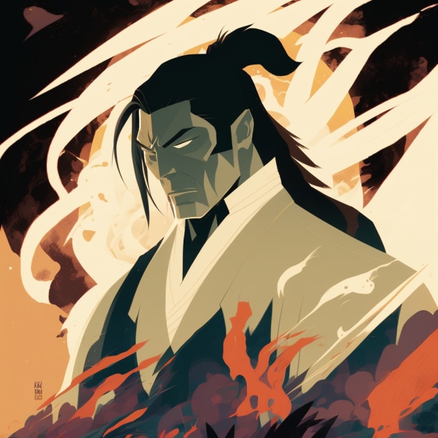 byakuya-kuchiki-art-style-of-aaron-douglas