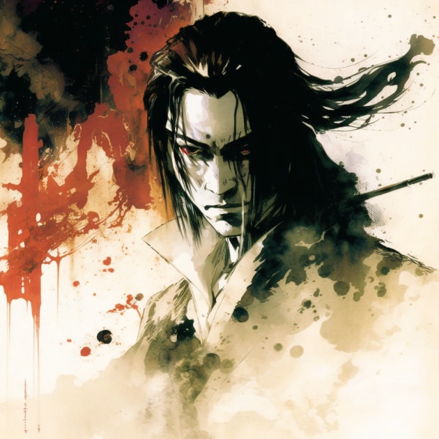 byakuya-kuchiki-art-style-of-bill-sienkiewicz