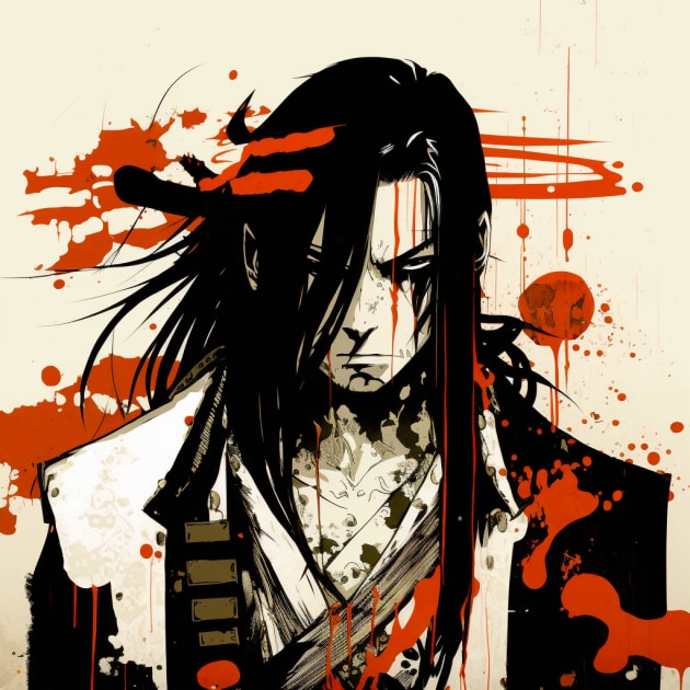 byakuya-kuchiki-art-style-of-jim-mahfood