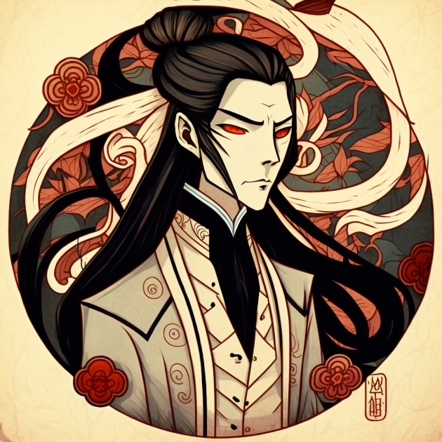 byakuya-kuchiki-art-style-of-kelly-vivanco