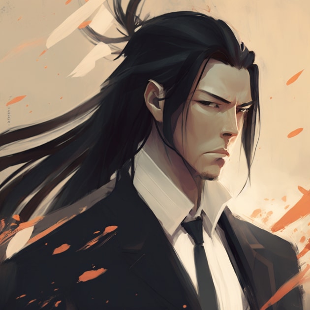 byakuya-kuchiki-art-style-of-lois-van-baarle