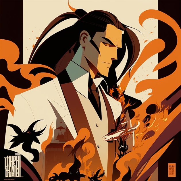 byakuya-kuchiki-art-style-of-tom-whalen