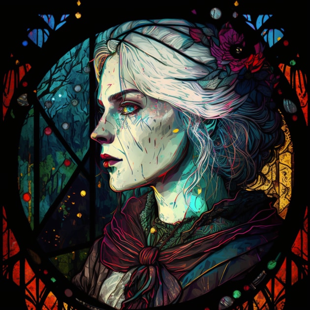 ciri-art-style-of-harry-clarke