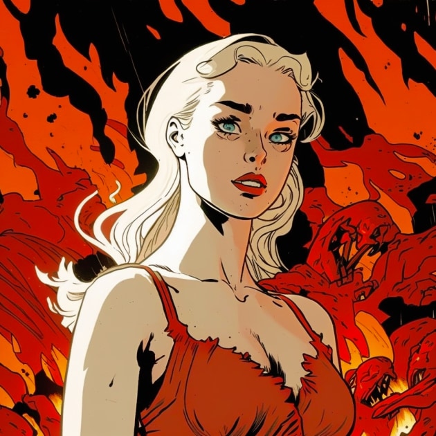 daenerys-targaryen-art-style-of-darwyn-cooke