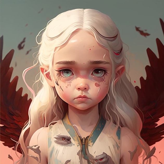 daenerys-targaryen-art-style-of-hikari-shimoda