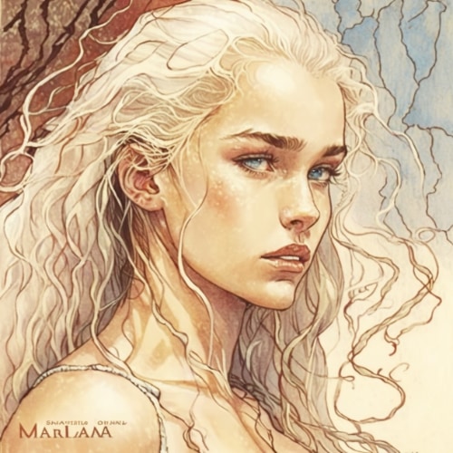daenerys-targaryen-art-style-of-milo-manara