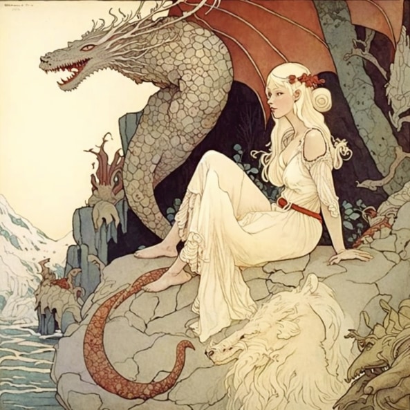 daenerys-targaryen-art-style-of-virginia-frances-sterrett