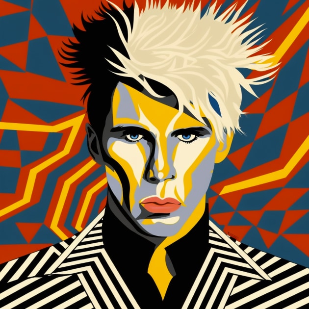 derek-zoolander-art-style-of-josh-agle