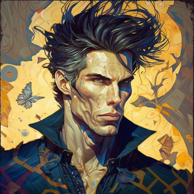 derek-zoolander-art-style-of-rebecca-guay