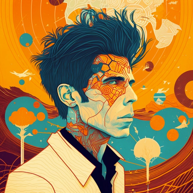 derek-zoolander-art-style-of-victo-ngai