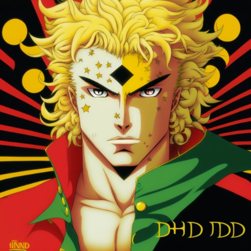 Dio Brando Wallpaper by Hirohiko Araki