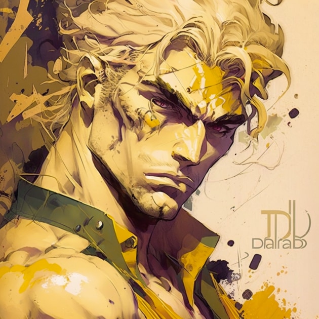 dio-brando-art-style-of-greg-tocchini