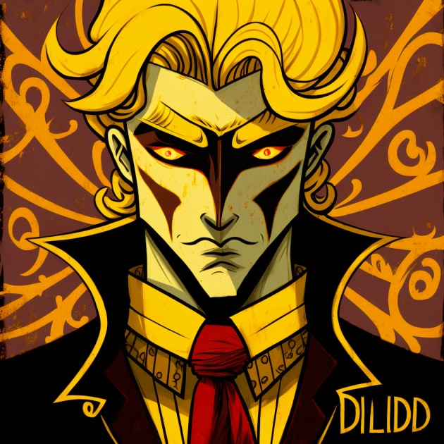 dio-brando-art-style-of-kelly-vivanco