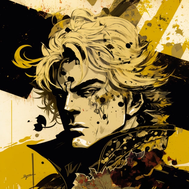 dio-brando-art-style-of-masaaki-sasamoto