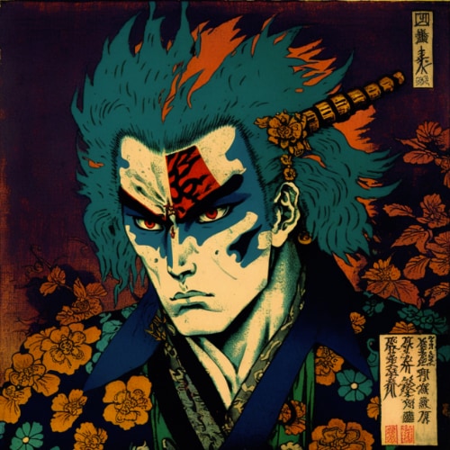 dio-brando-art-style-of-utagawa-kuniyoshi