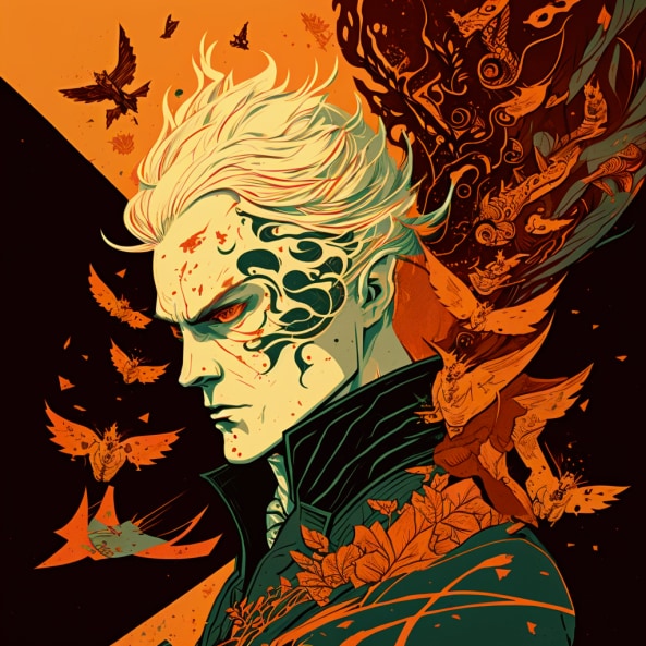 dio-brando-art-style-of-victo-ngai