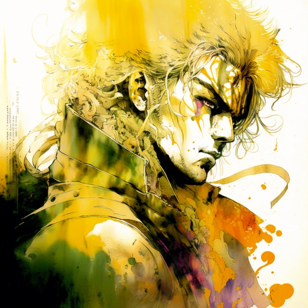 dio-brando-art-style-of-yoshitaka-amano