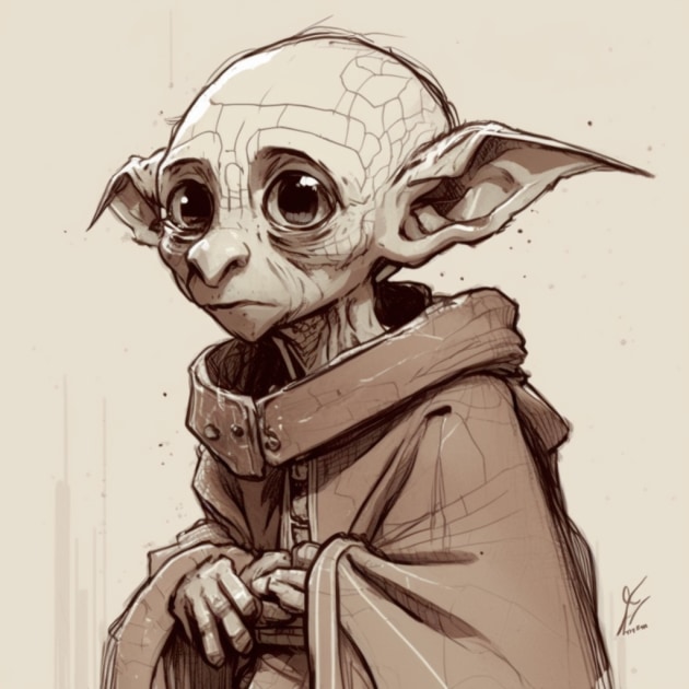 dobby-art-style-of-akihiko-yoshida