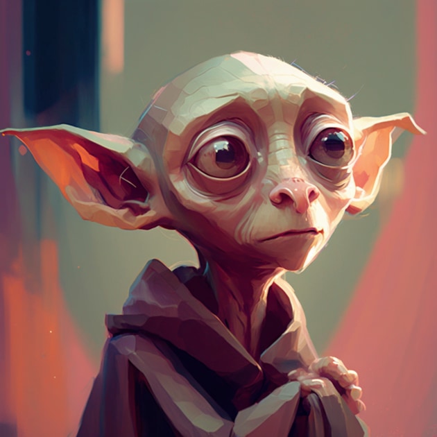 dobby-art-style-of-lois-van-baarle