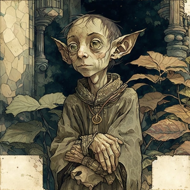 dobby-art-style-of-rebecca-guay