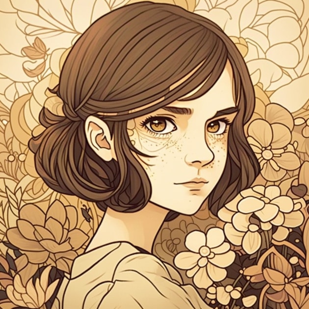 emma-watson-art-style-of-audrey-kawasaki