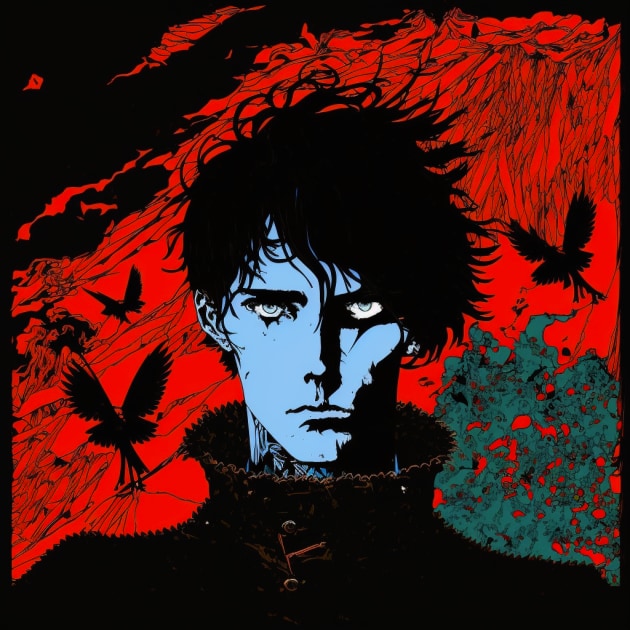 eren-yeager-art-style-of-harry-clarke