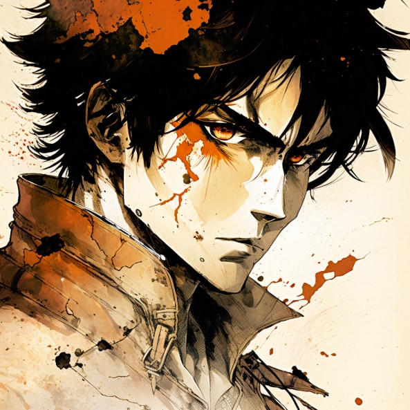 eren-yeager-art-style-of-yoshitaka-amano