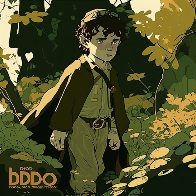 frodo-baggins-art-style-of-darwyn-cooke