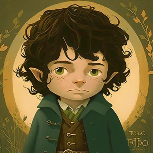 frodo-baggins-art-style-of-tracie-grimwood