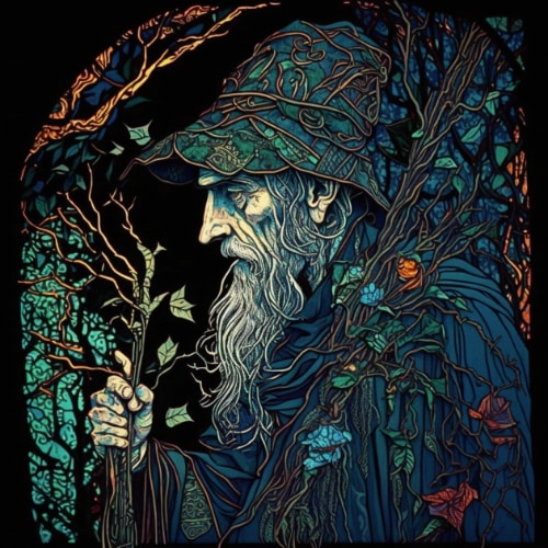 gandalf-art-style-of-harry-clarke