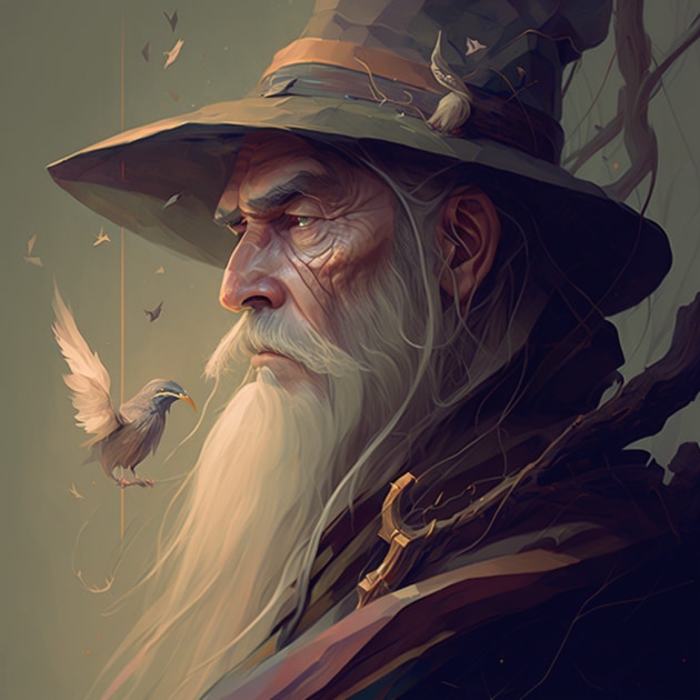 gandalf-art-style-of-peter-mohrbacher