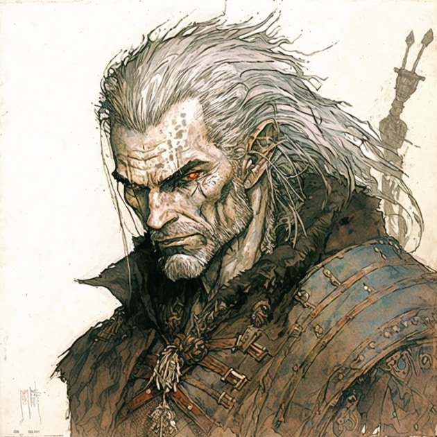 geralt-of-rivia-art-style-of-arthur-rackham