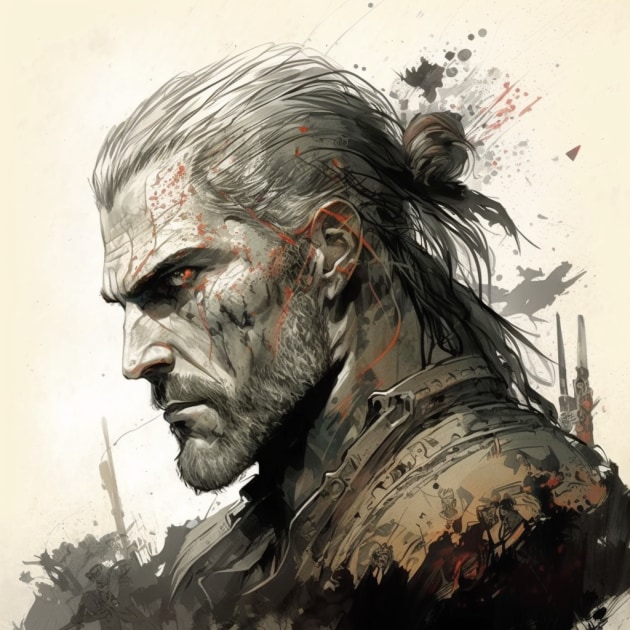 geralt-of-rivia-art-style-of-jim-lee