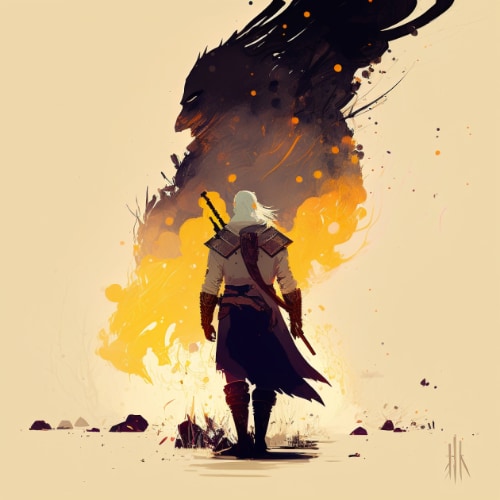 geralt-of-rivia-art-style-of-pascal-campion