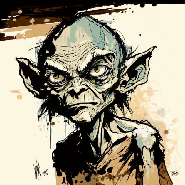 gollum-art-style-of-jim-mahfood