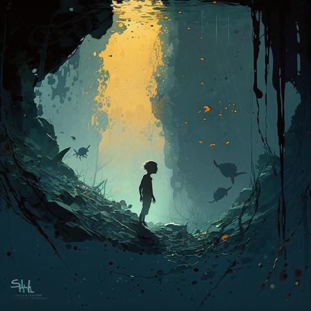 gollum-art-style-of-pascal-campion