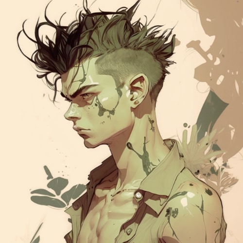 gon-freecss-art-style-of-aiartes