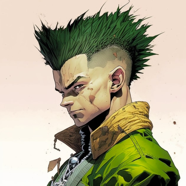 gon-freecss-art-style-of-jim-lee