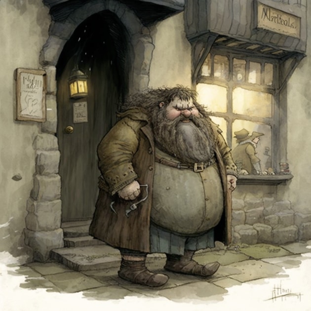 hagrid-art-style-of-anton-pieck