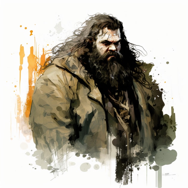 hagrid-art-style-of-yoji-shinkawa