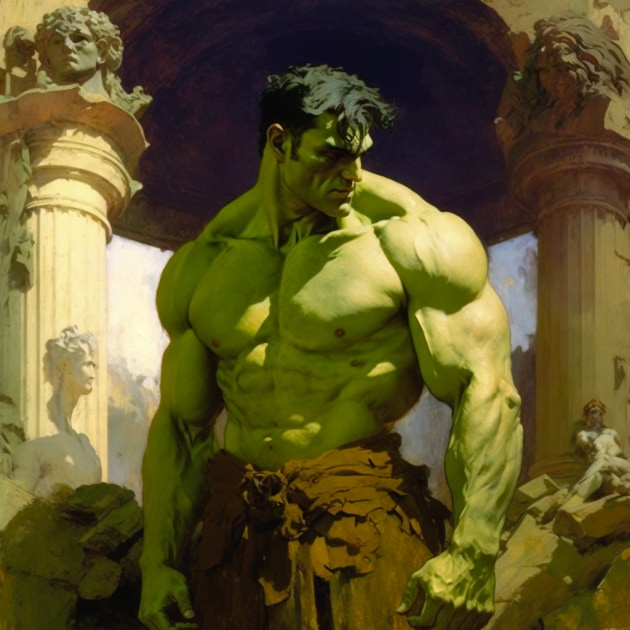 hulk-art-style-of-edwin-austin-abbey