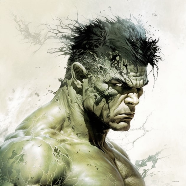 hulk-art-style-of-luis-royo