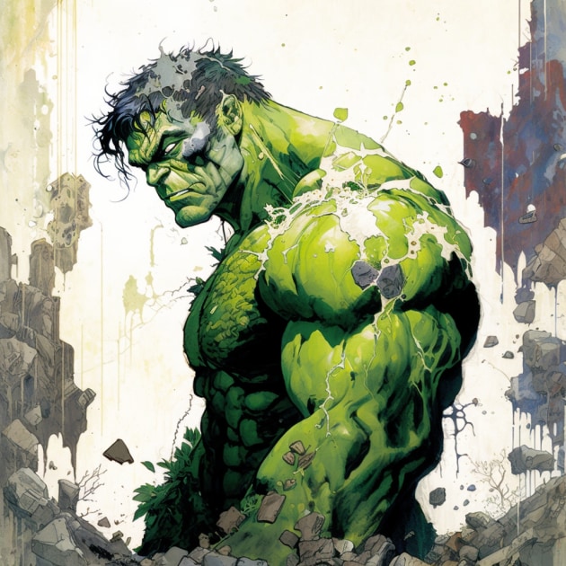 hulk-art-style-of-michael-kaluta