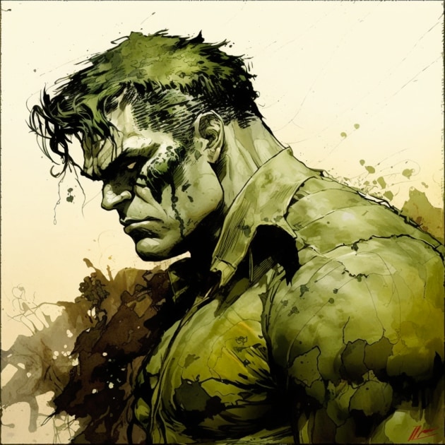 hulk-art-style-of-william-timlin