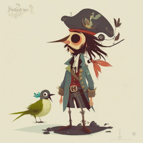 jack-sparrow-art-style-of-amy-earles