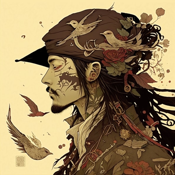 jack-sparrow-art-style-of-takato-yamamoto