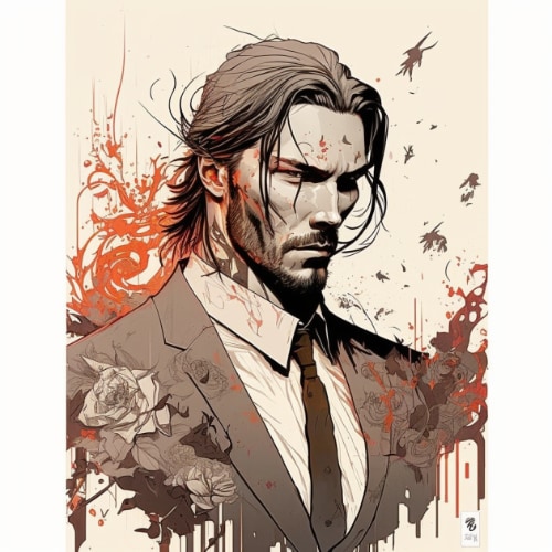 john-wick-art-style-of-aiartes