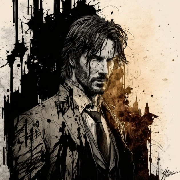 john-wick-art-style-of-arthur-rackham