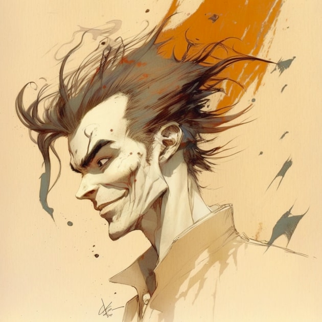 joker-art-style-of-claire-wendling