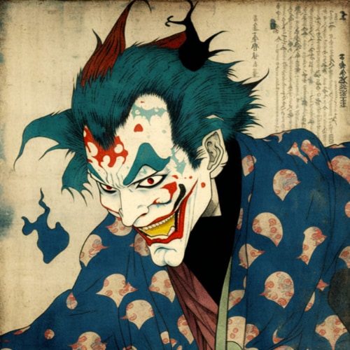 joker-art-style-of-utagawa-kuniyoshi
